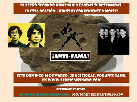 Este domingo el caballero dorado Brando combatirá con los finos, suaves, delicados cortes musicales de Kings of Convenience al caballero de hojalata Dese, quien defenderá la...