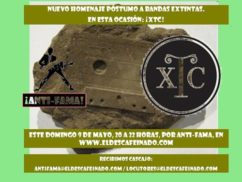 XTC Este domingo 9 de Mayo, víspera del festejo a las madrecitas (madresotas, mamacitas y demás), acompaña al Dese y a Homo Rodans en una odisea tributaria...
