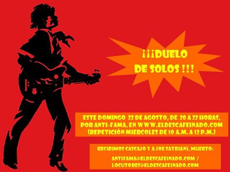 Promo Programa Anti-Fama Duelo de Solos 22-08-10
