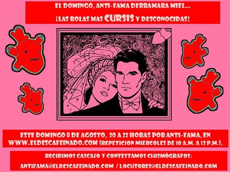 Promo Programa Anti-Fama Rolas Cursis  08-08-10