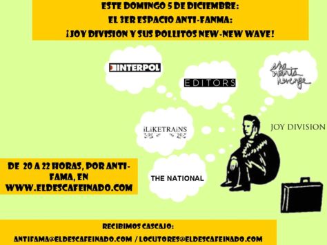 Joy Division. Una banda incomprendida, poco valorada cuando comenzaba, y finalmente, tras la muerte de Ian Curtis, apreciada e idolatrada. ¿Quiéres saber más? ¿Quieres conocer su herencia y legado? ¿Quieres...