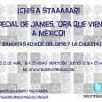 Especial de James Por: Antifama (@antifamachido). Has escuchado sus rolas. Es más, seguramente las has cantado (bueno, “washa washeado” al menos) en estaciones comerciales de radio. Has visto al vocalista llorando en uno...