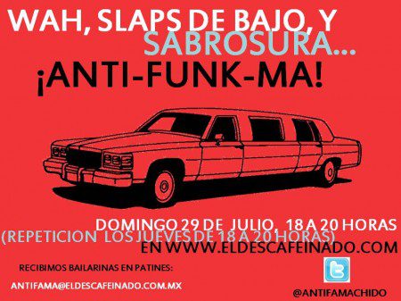 Flyer ANTI FUNK FAMA 29-07-12